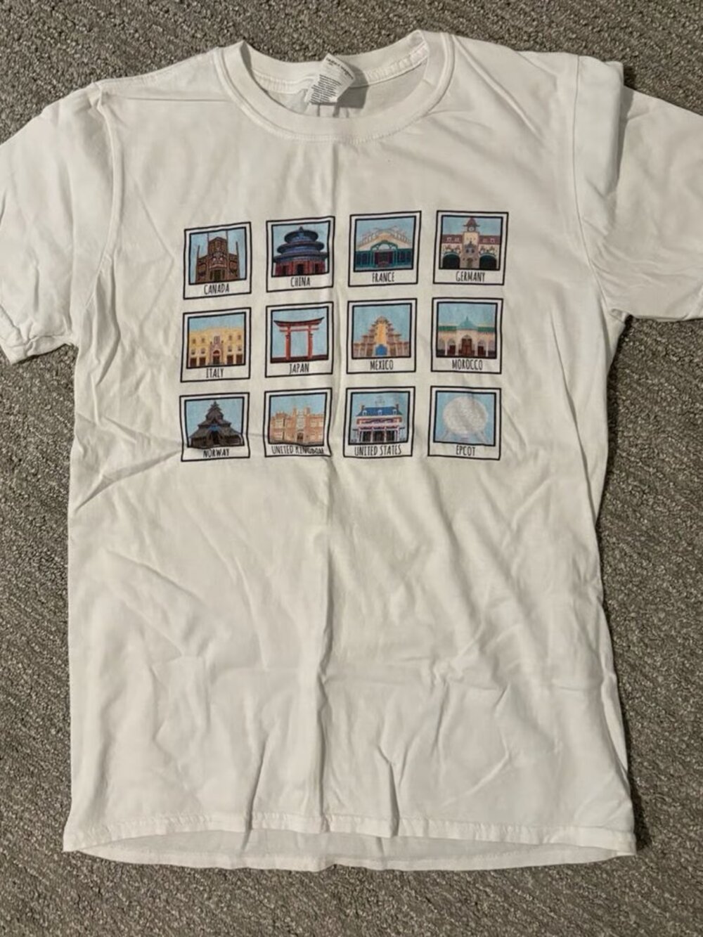 EPCOT World Showcase Countries Shirt | Disney Parks Graphic Tee